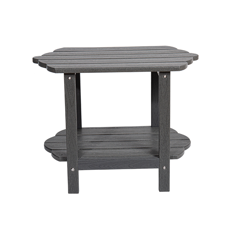 Fortis Durabilis Modern minimalist Duo-Tier Coffee Table HDPE Material